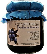 Confiture de Myrtilles au Pinot Noir