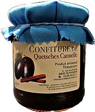 Confiture de Quetsches  la Cannelle