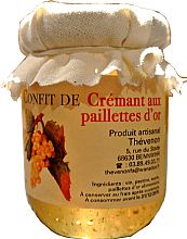 Confit de Crmant aux paillettes d'OR 105g