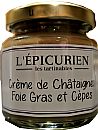Crème de Châtaignes, Foie Gras et Cèpes 